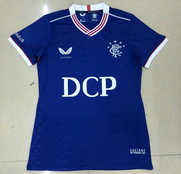 Glasgow Rangers Women Home Kit Soccer Jersey 2020/21